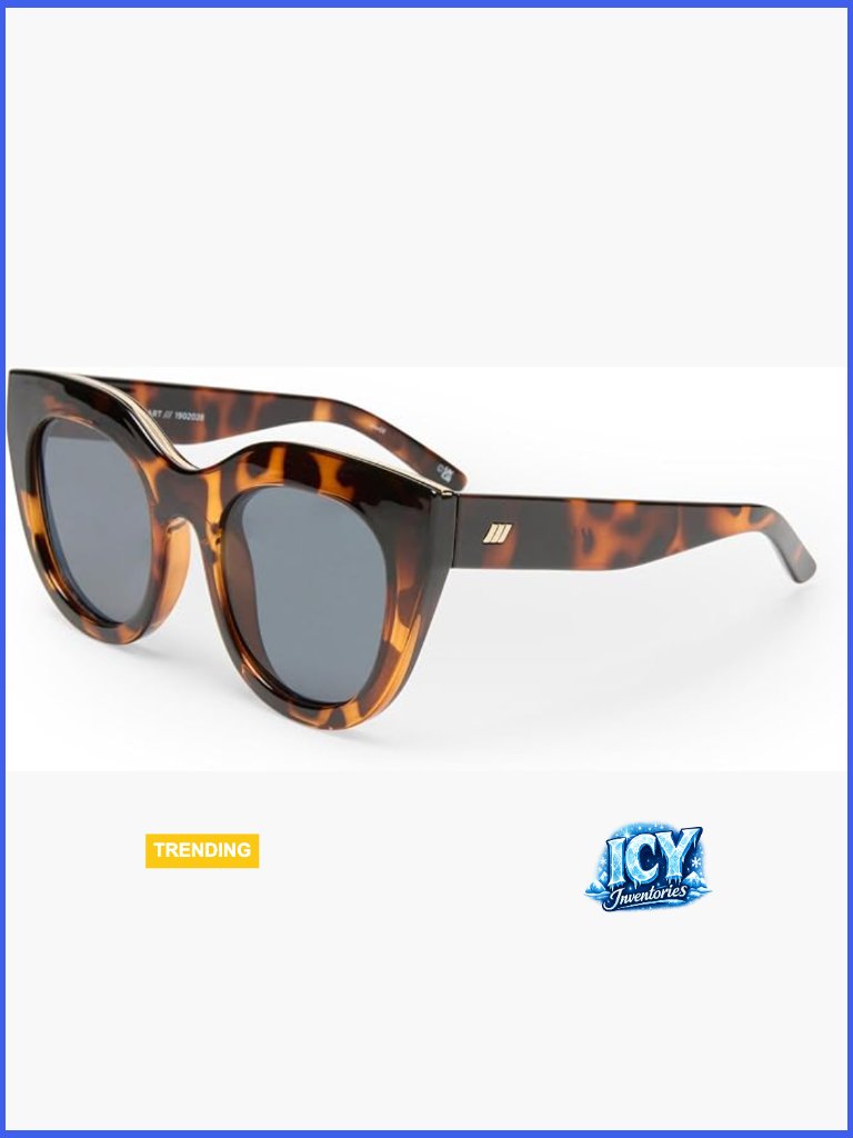 Le Specs Air Heart Cat Eye Sunglasses With Scratch-Resistant Lenses